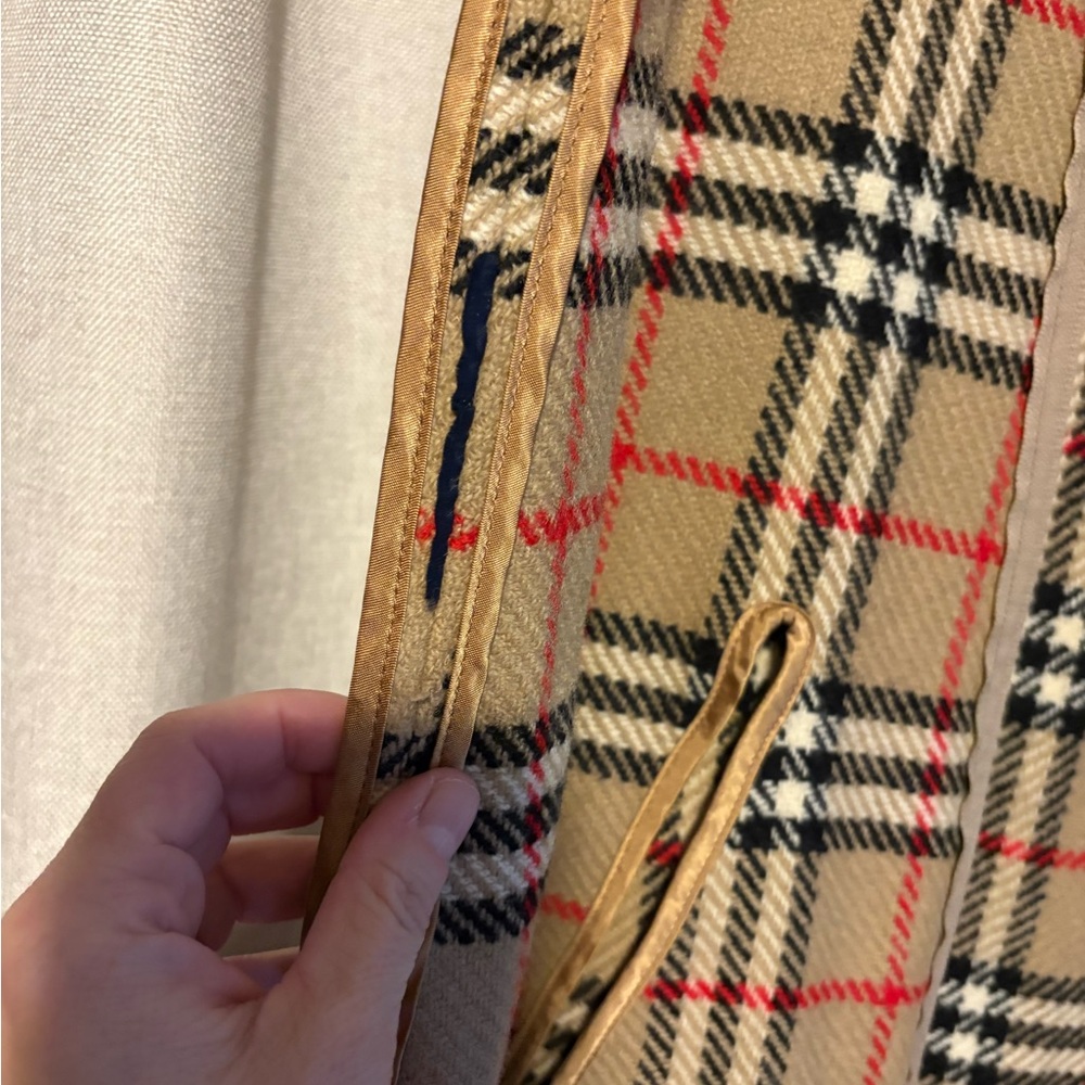 Burberrys trench coat wool liner zip in Burberry Nova check vintage - Picture 4 of 9